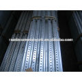 Perforated Steel U Channel Posts